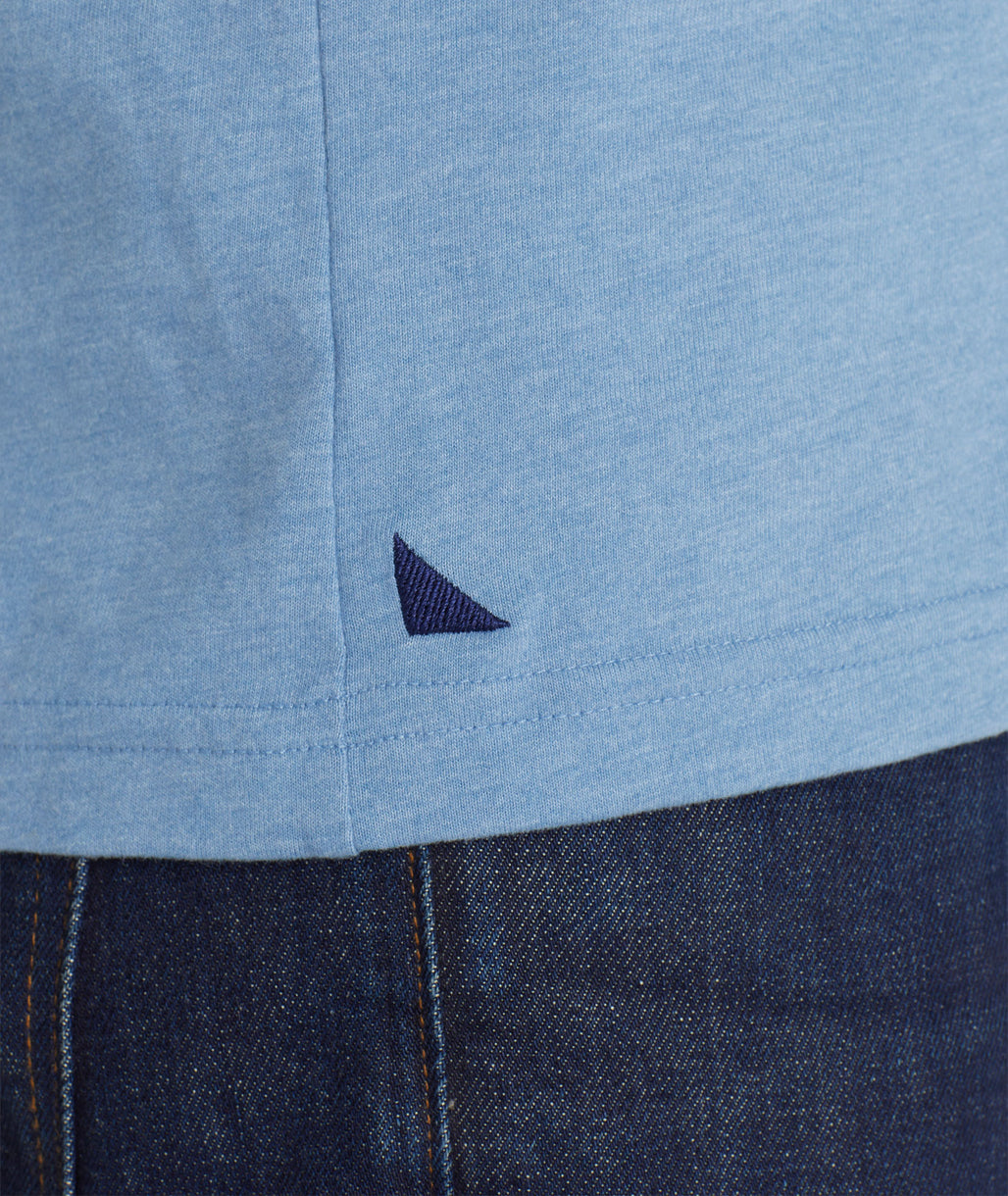 Ultrasoft Tee Soft Blue | UNTUCKit