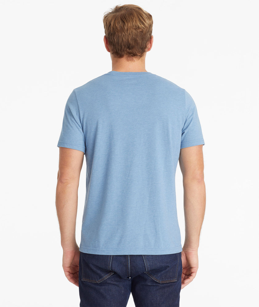 Ultrasoft Tee Soft Blue | UNTUCKit