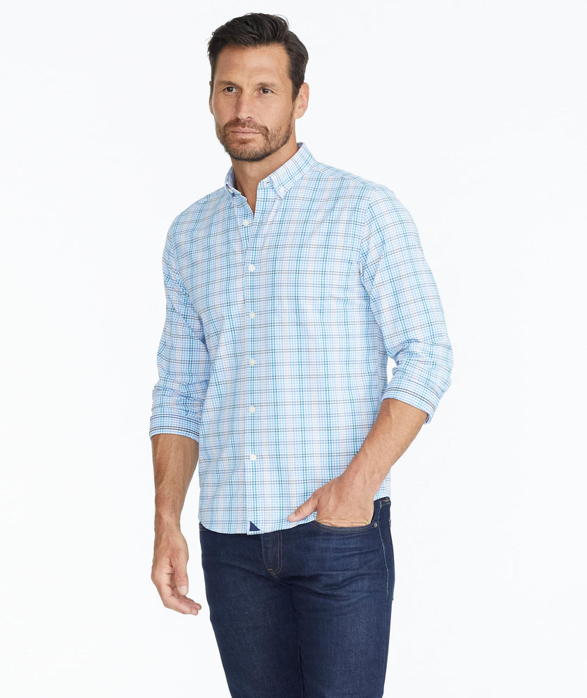 Model wearing a Bright Blue Scansano - Bright Blue