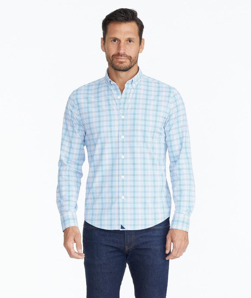 Model wearing a Bright Blue Scansano - Bright Blue