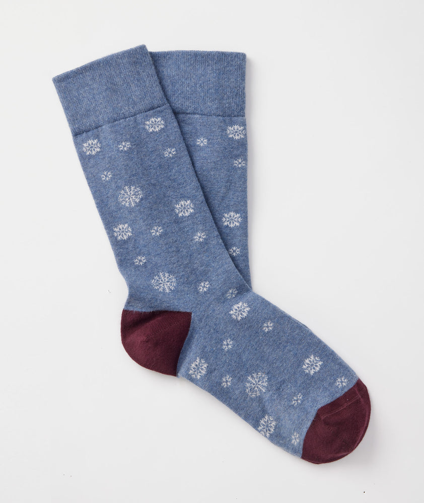 Snowflakes Socks - FINAL SALE
