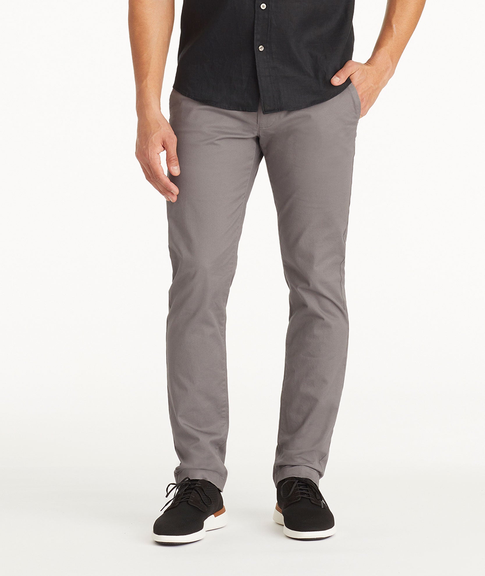 Classic Chino Pants Charcoal | UNTUCKit