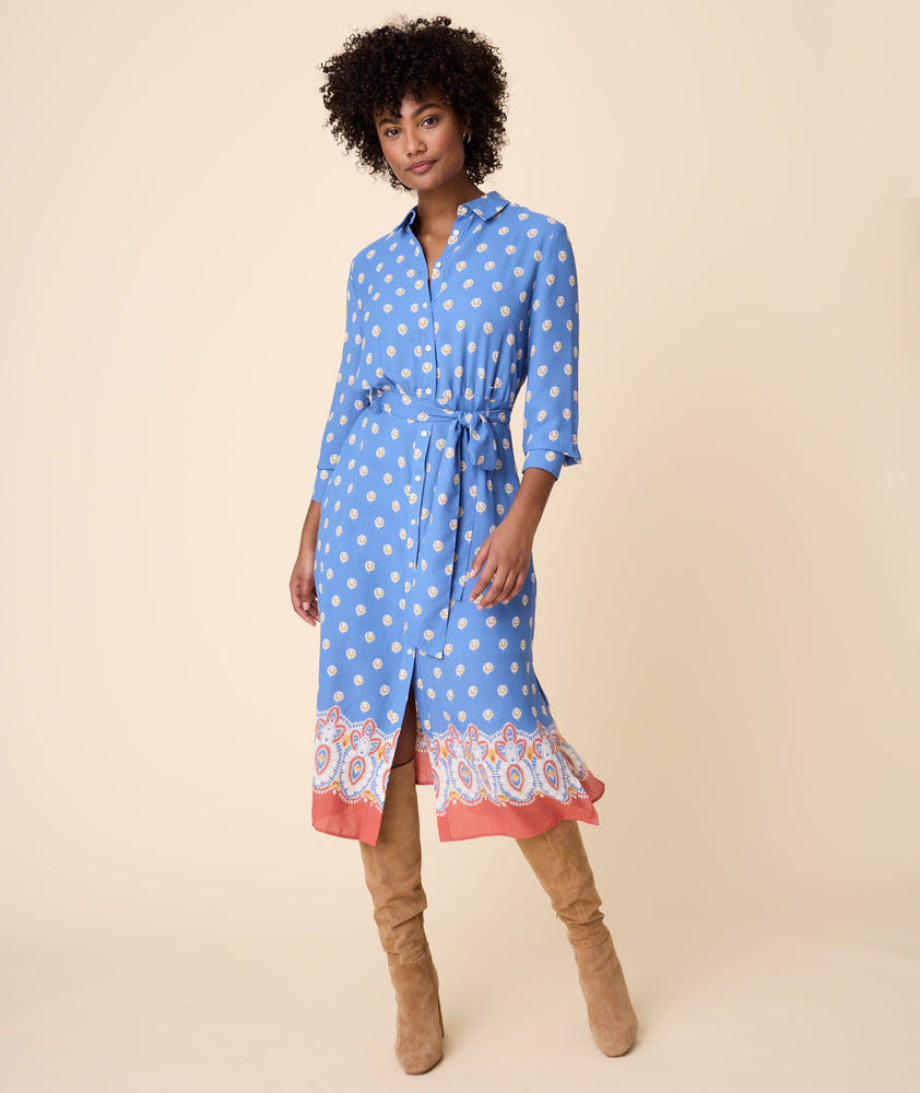Model wearing an UNTUCKit Susan Dress.