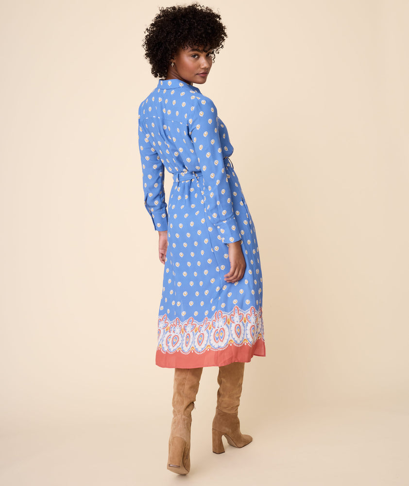 Model wearing an UNTUCKit Susan Dress.