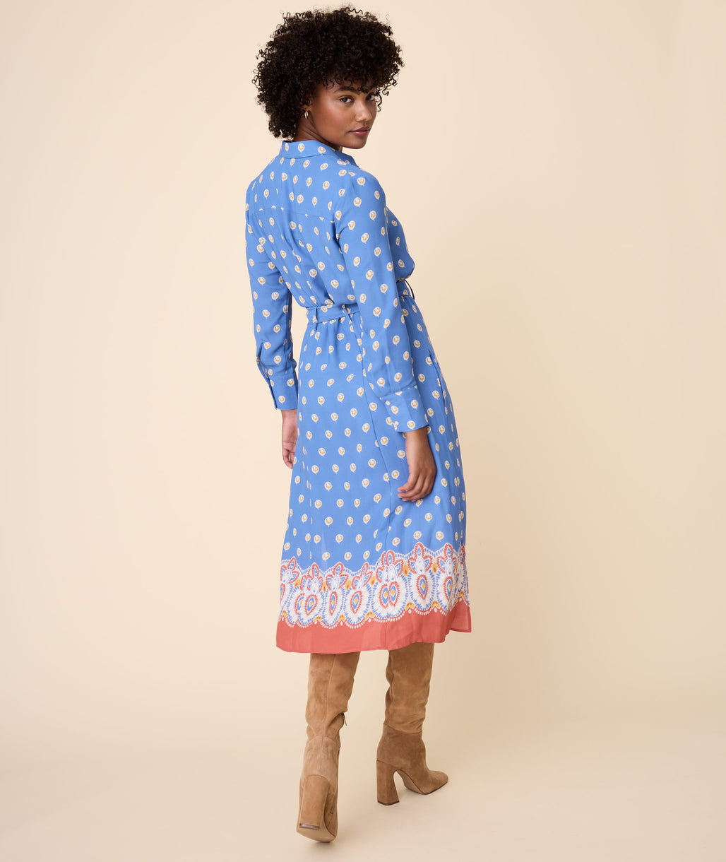 Model wearing an UNTUCKit Susan Dress.