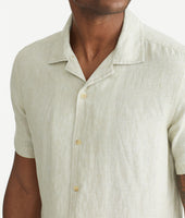 Linen Havana Short-Sleeve Touriga Shirt 5