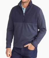 Two-Tone Quarter-Zip Sweatshirt - FINAL SALE 1