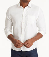 Wrinkle-Resistant Linen Vin Santo Shirt 1
