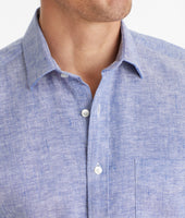 Wrinkle-Resistant Linen Vin Santo Shirt 6