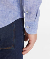 Wrinkle-Resistant Linen Vin Santo Shirt 5