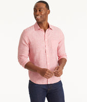 Wrinkle-Resistant Linen Vin Santo Shirt - FINAL SALE 3