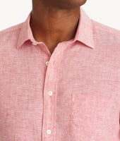Wrinkle-Resistant Linen Vin Santo Shirt - FINAL SALE 6