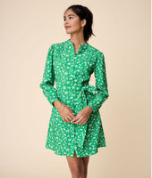 Band Collar Virginia Dress 1