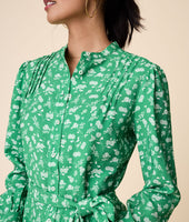 Band Collar Virginia Dress 4