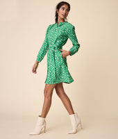 Band Collar Virginia Dress 3