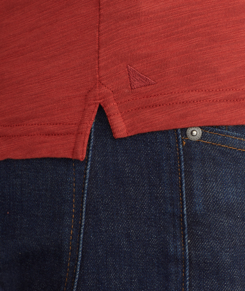 Slub Cotton Henley - FINAL SALE