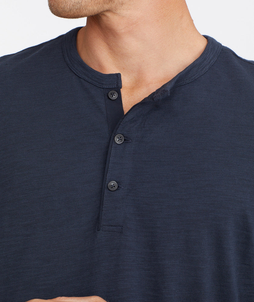 Slub Cotton Henley