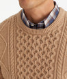 Cable Knit Crewneck Sweater - FINAL SALE